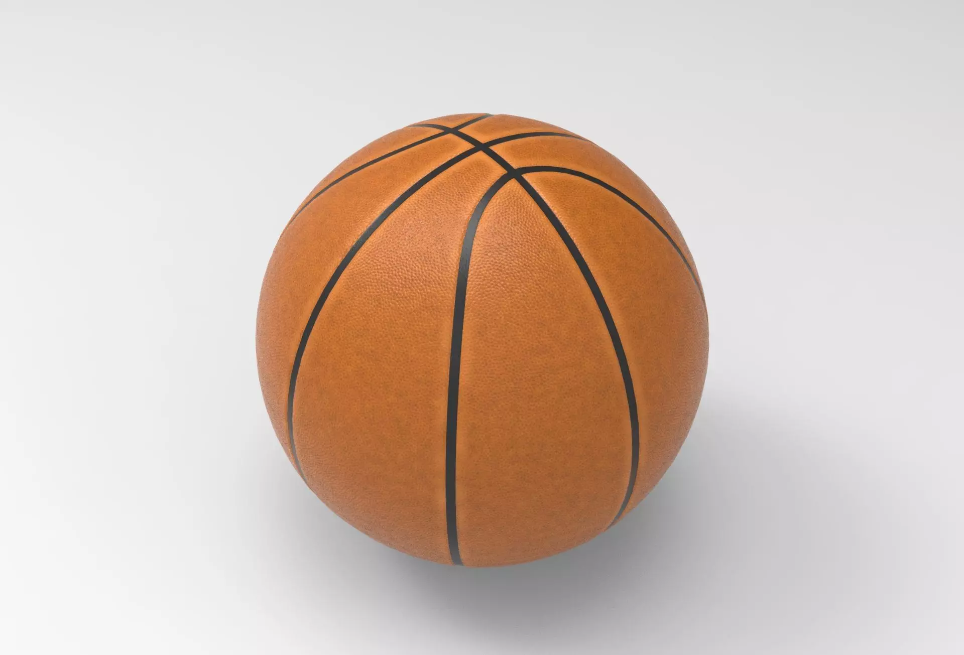 Basketball Ball Low-poly 3D model