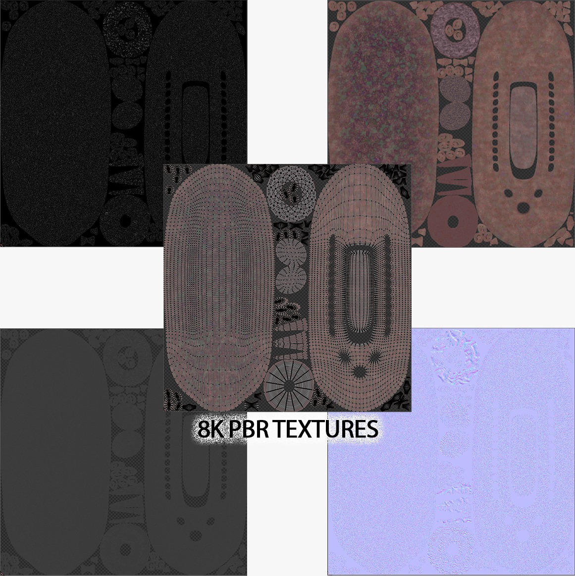  Odontogriphus Low-poly 3D model_9