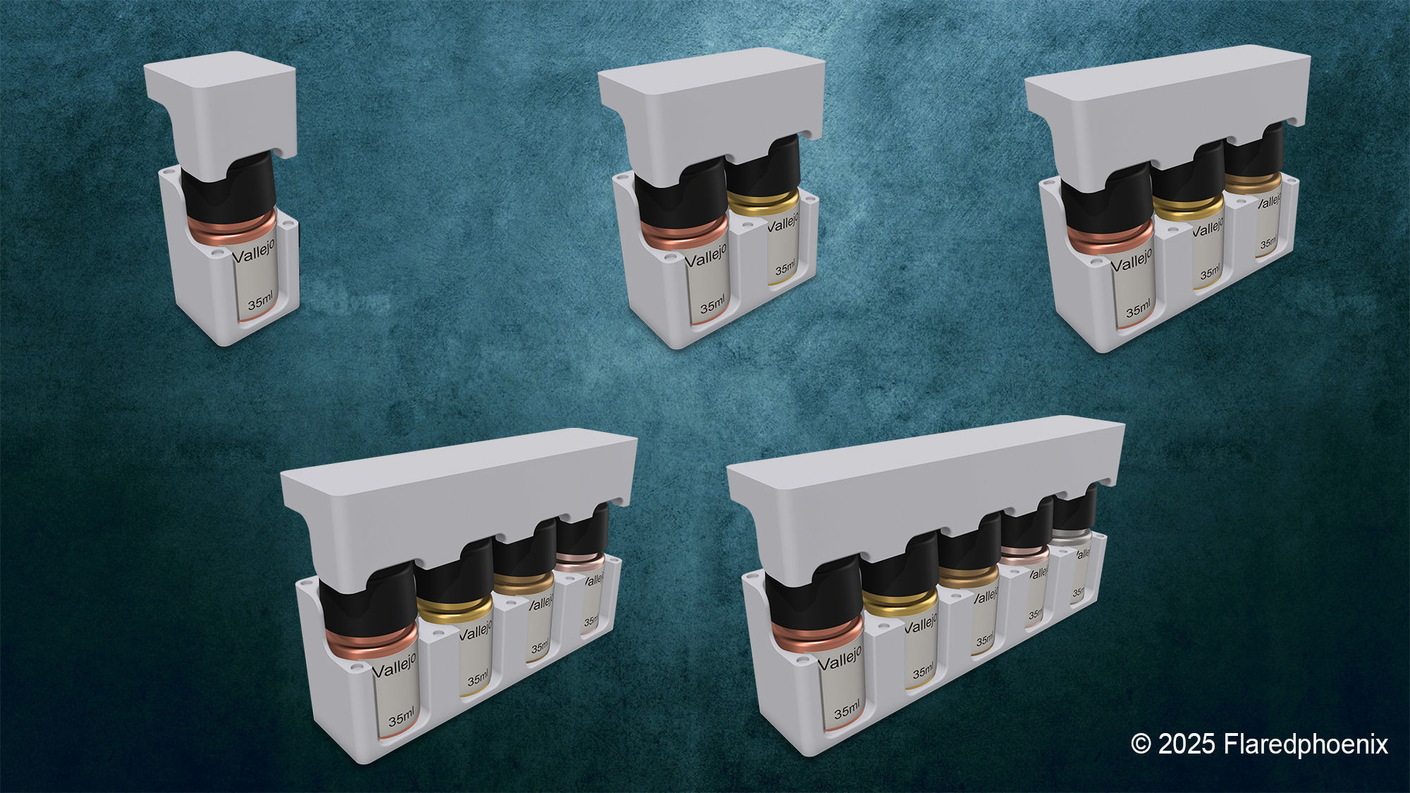 Vallejo Box 35ml 3D print model_3