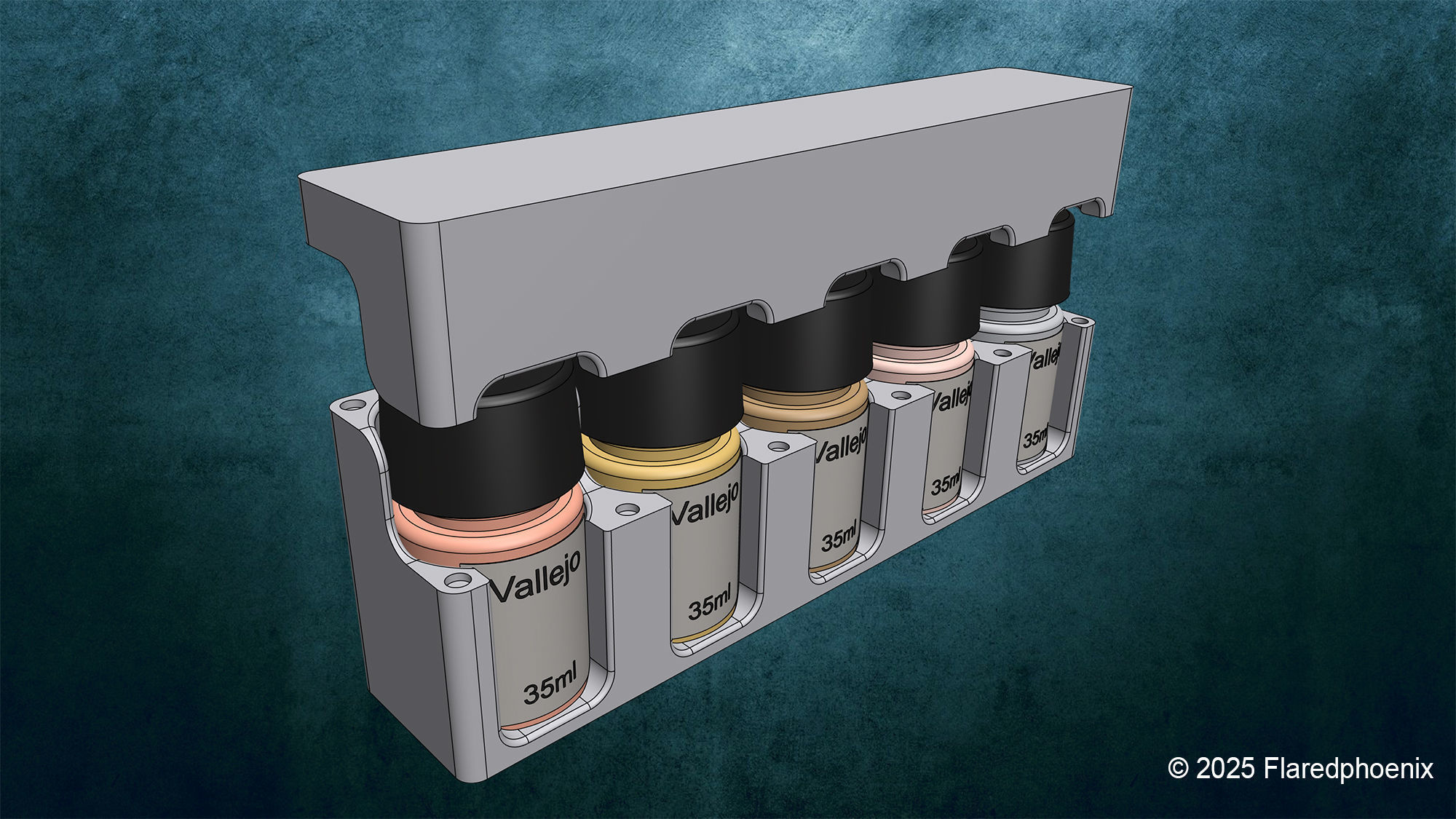 Vallejo Box 35ml 3D print model_1