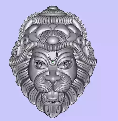 hollow lion  face 