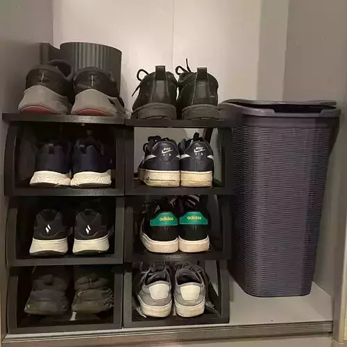 Shoe rack 3D print model