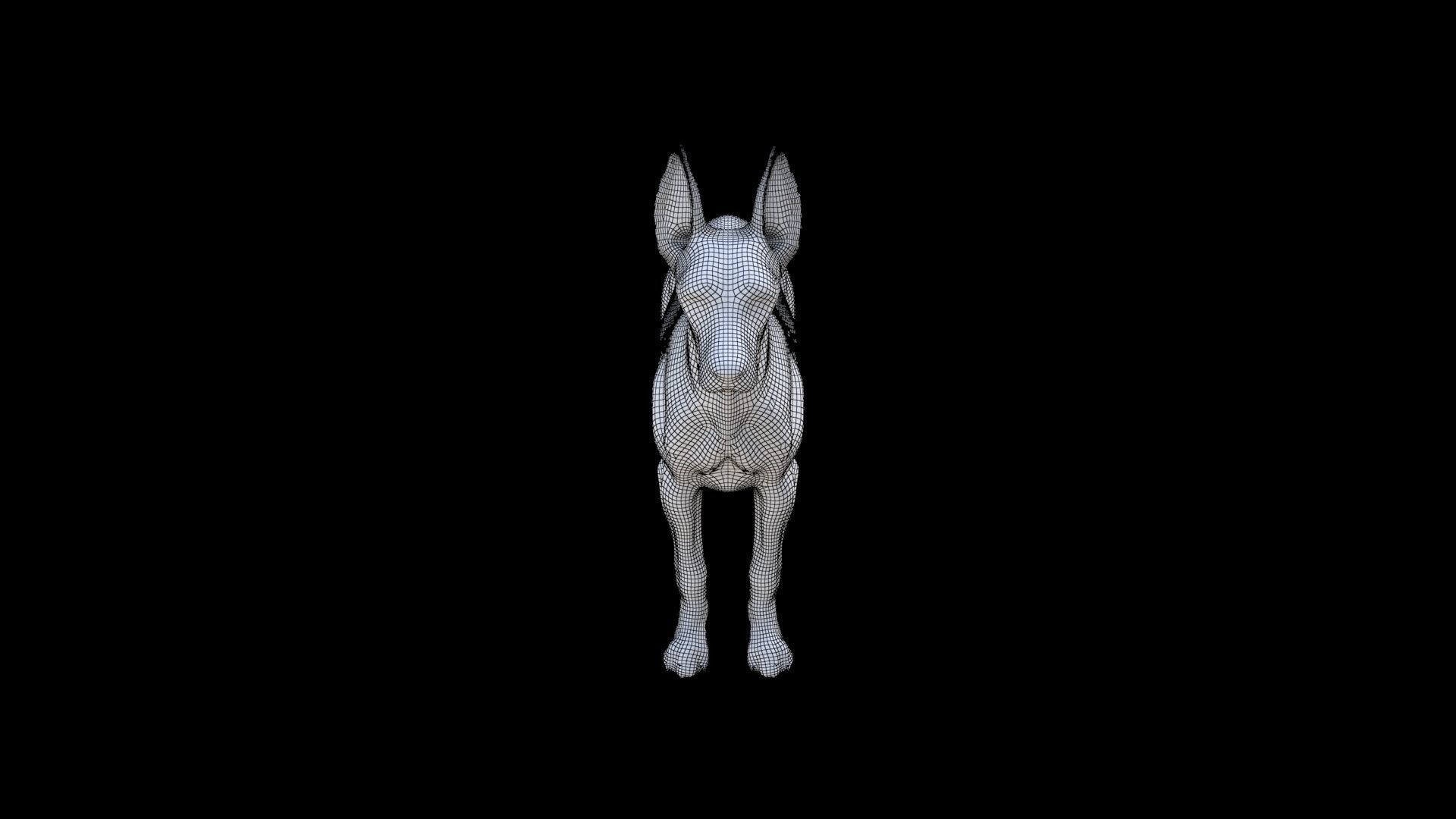Doberman Pinscher 3D model_6
