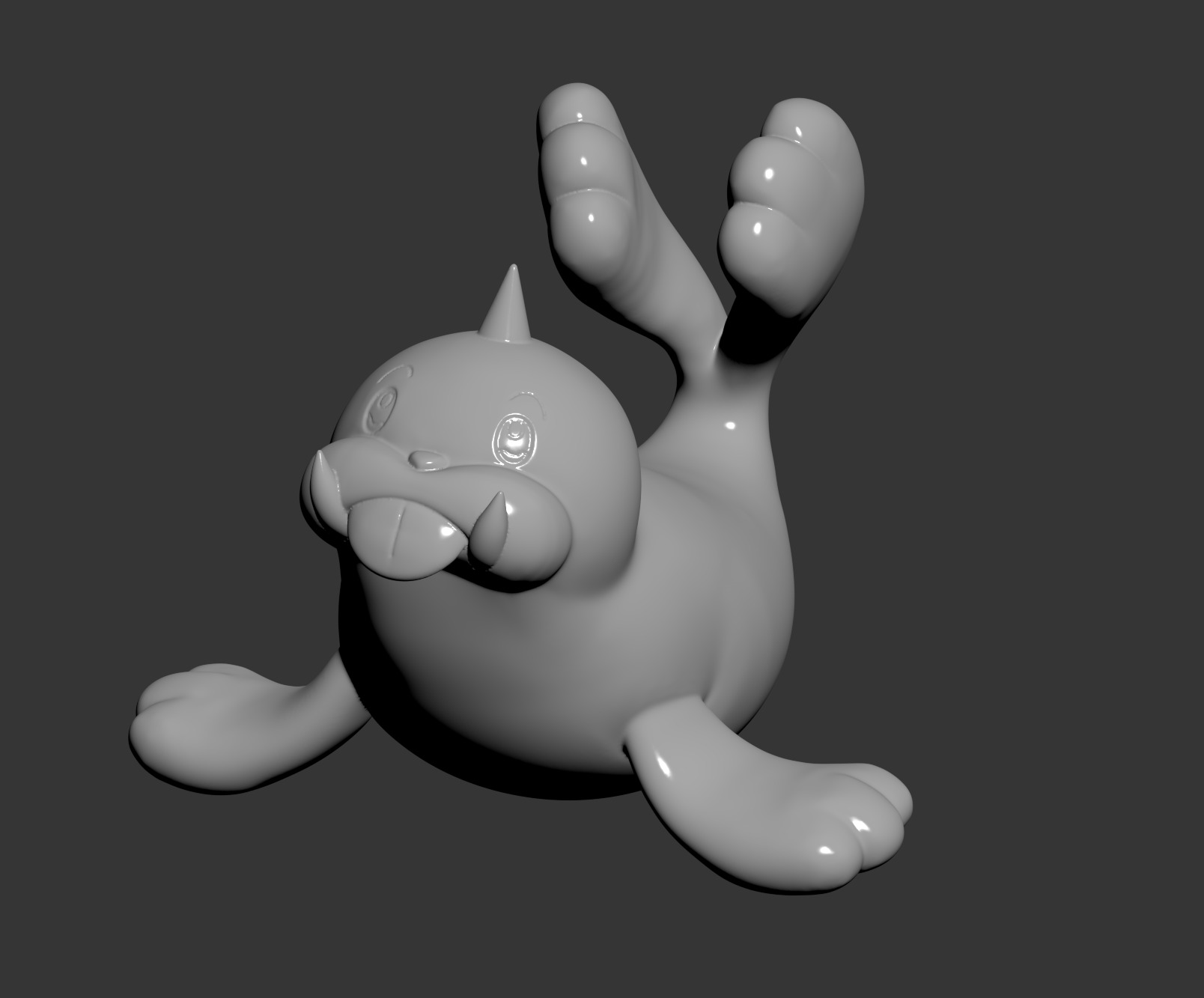 Pokemon 86-Seel 3D print model_12