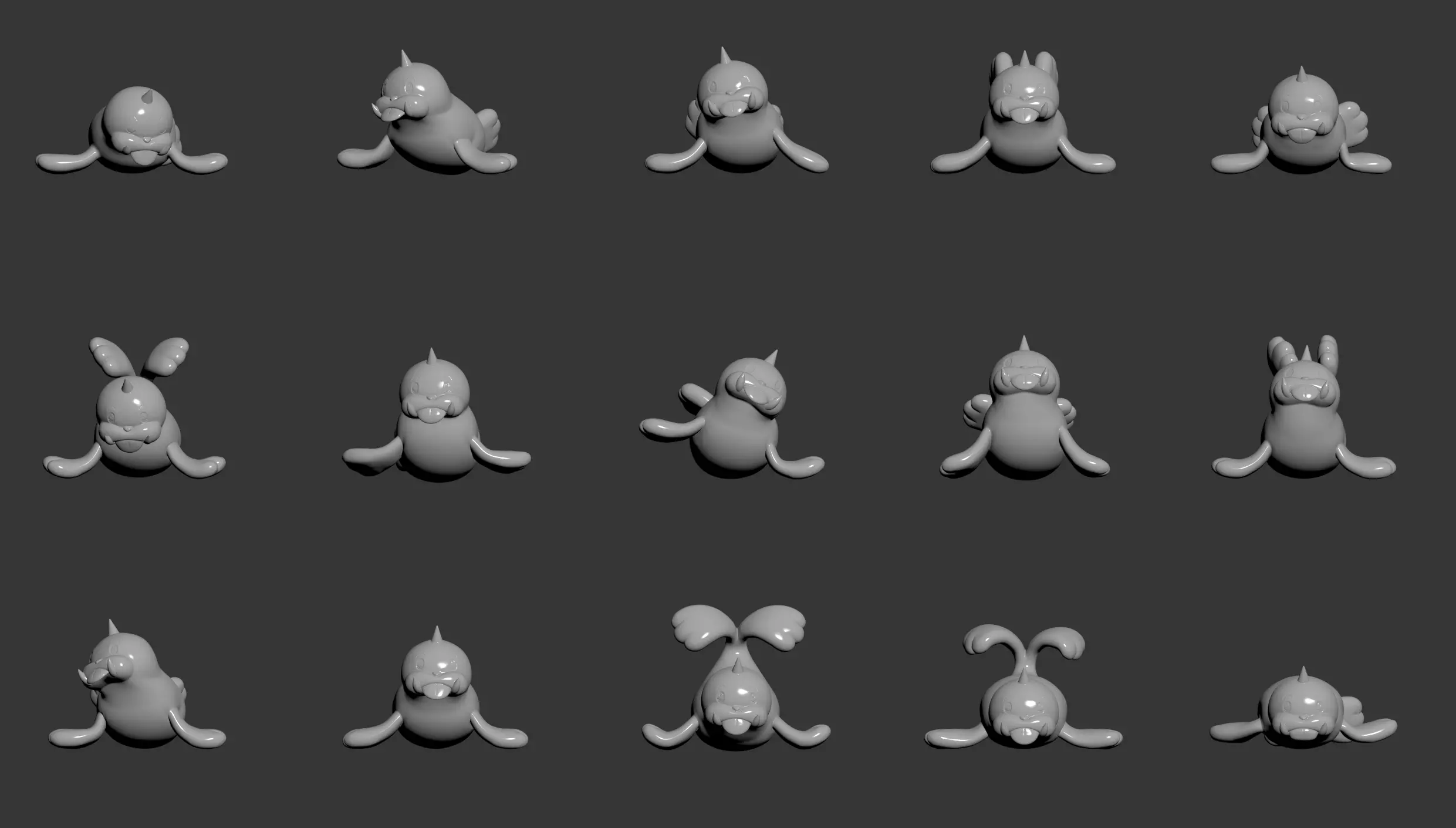 Pokemon 86-Seel 3D print model_0
