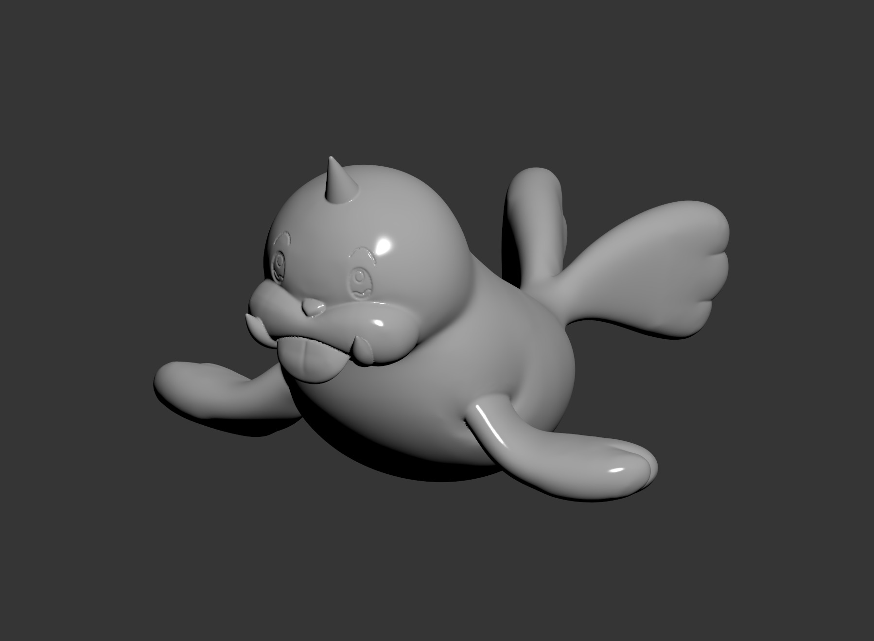Pokemon 86-Seel 3D print model_6