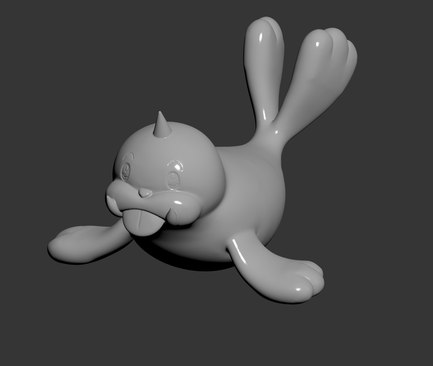 Pokemon 86-Seel 3D print model_2