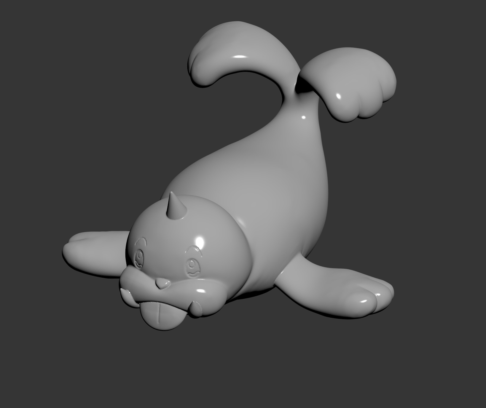 Pokemon 86-Seel 3D print model_11