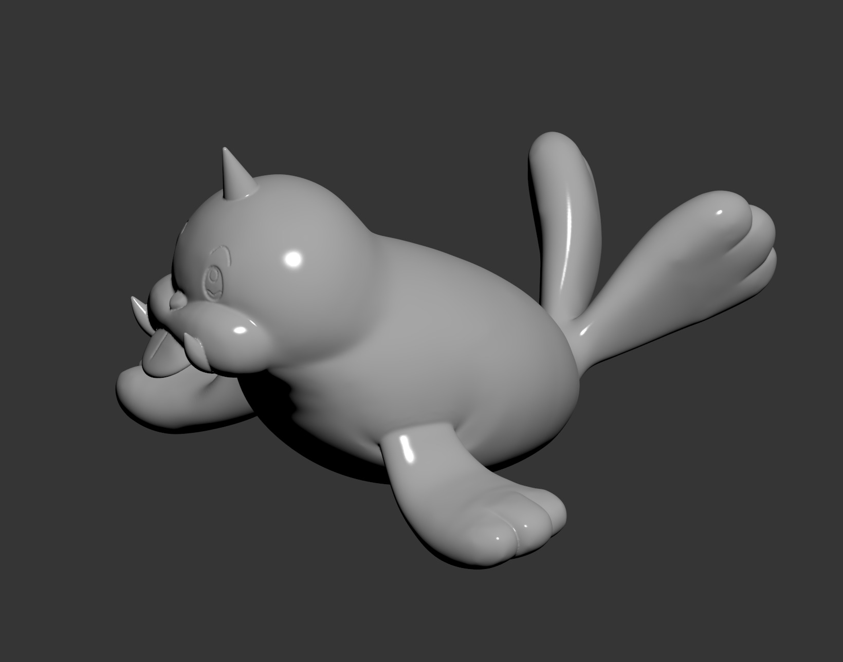 Pokemon 86-Seel 3D print model_15