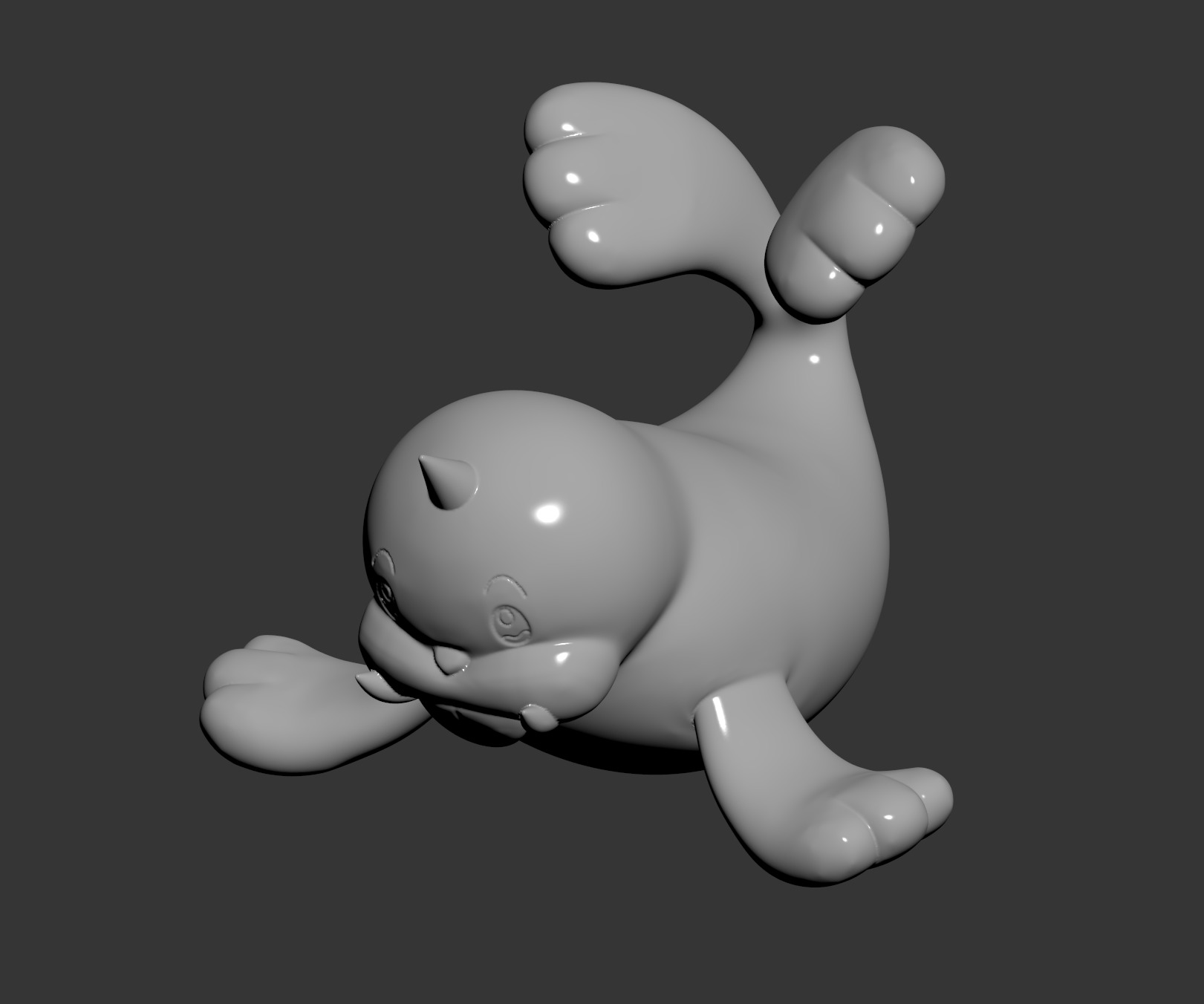 Pokemon 86-Seel 3D print model_10