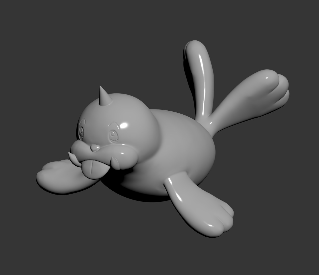 Pokemon 86-Seel 3D print model_16