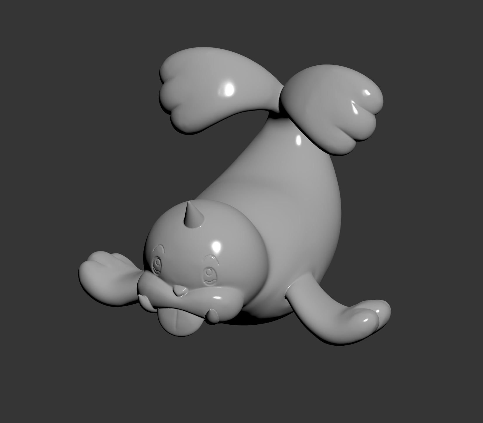 Pokemon 86-Seel 3D print model_4