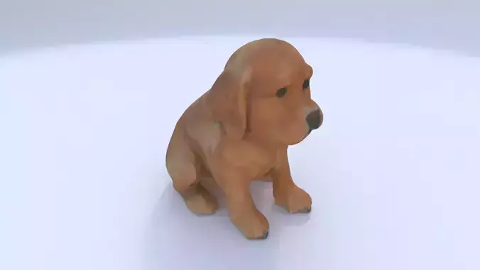 Golden Retriever 3D model