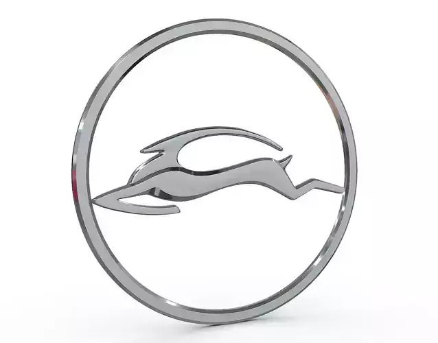 Impala logo 3D model