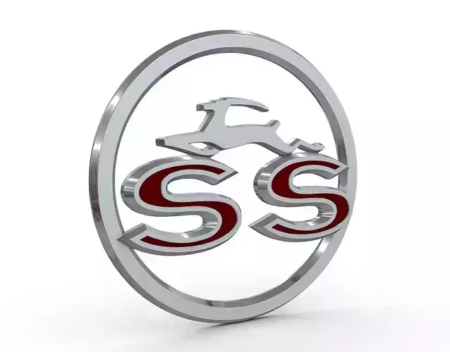 Impala logo 3D model