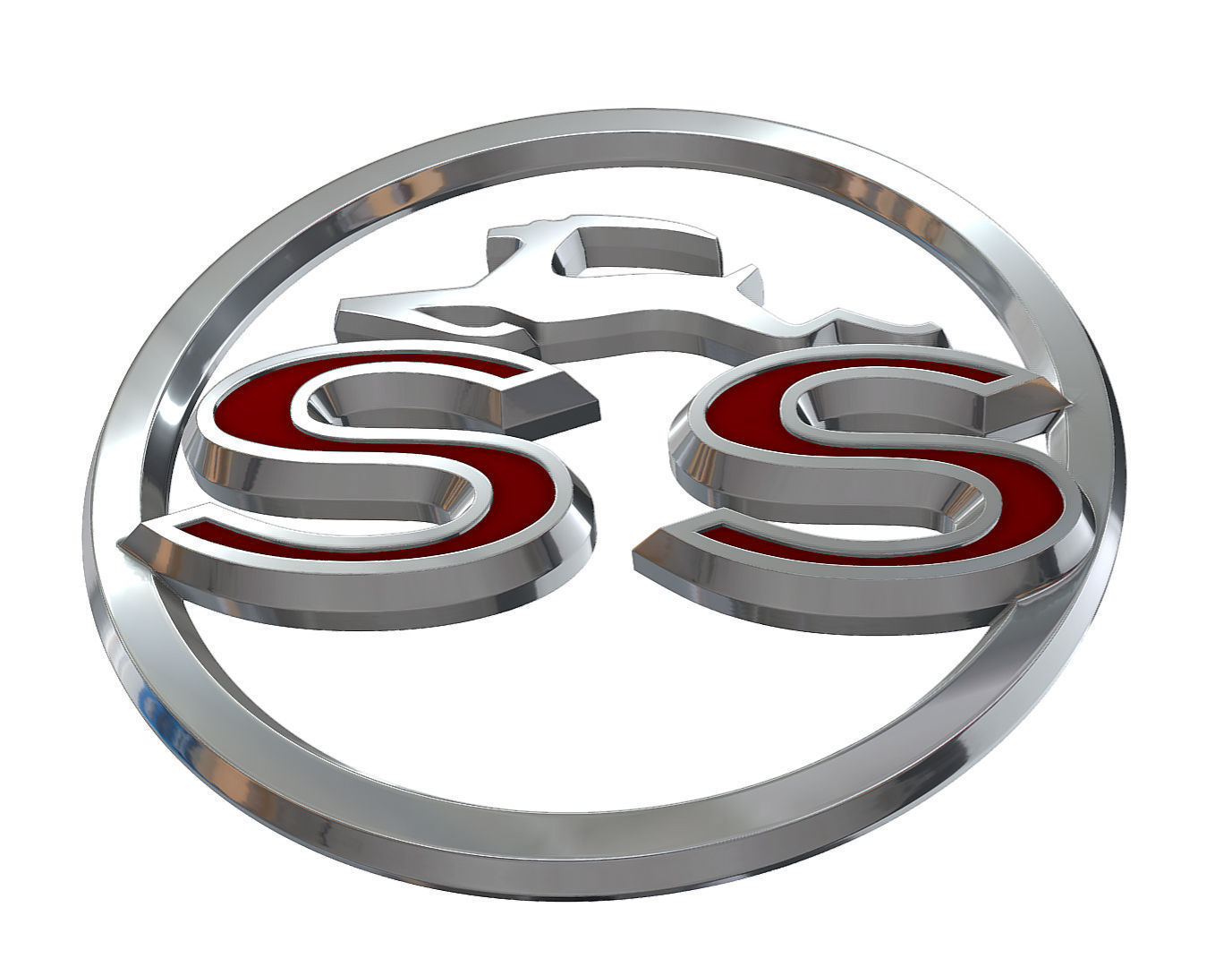 Impala logo 3D model_5