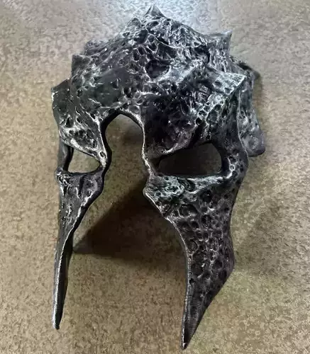 Orc Helmet 3D print model Orc Helmet 3D print model