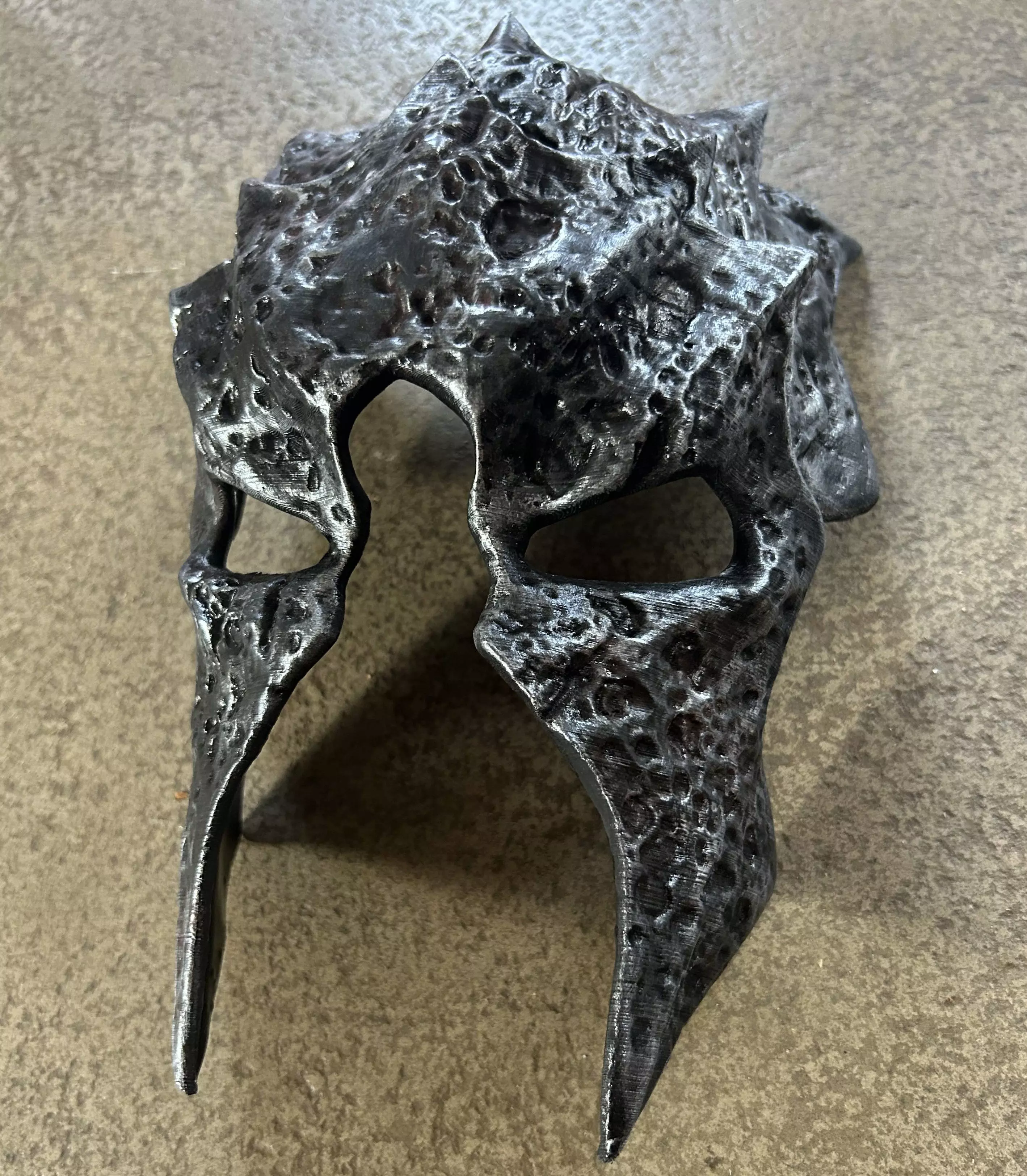 Orc Helmet 3D print model_0