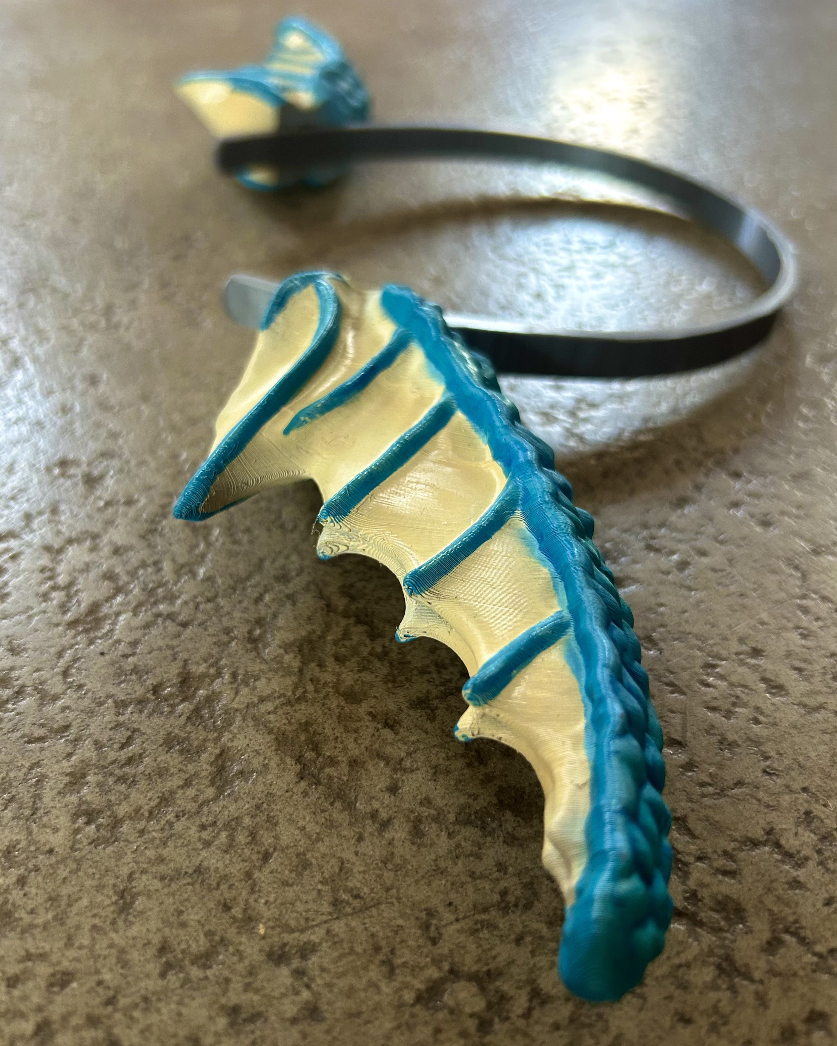 Mermaid Headband 3D print model_1