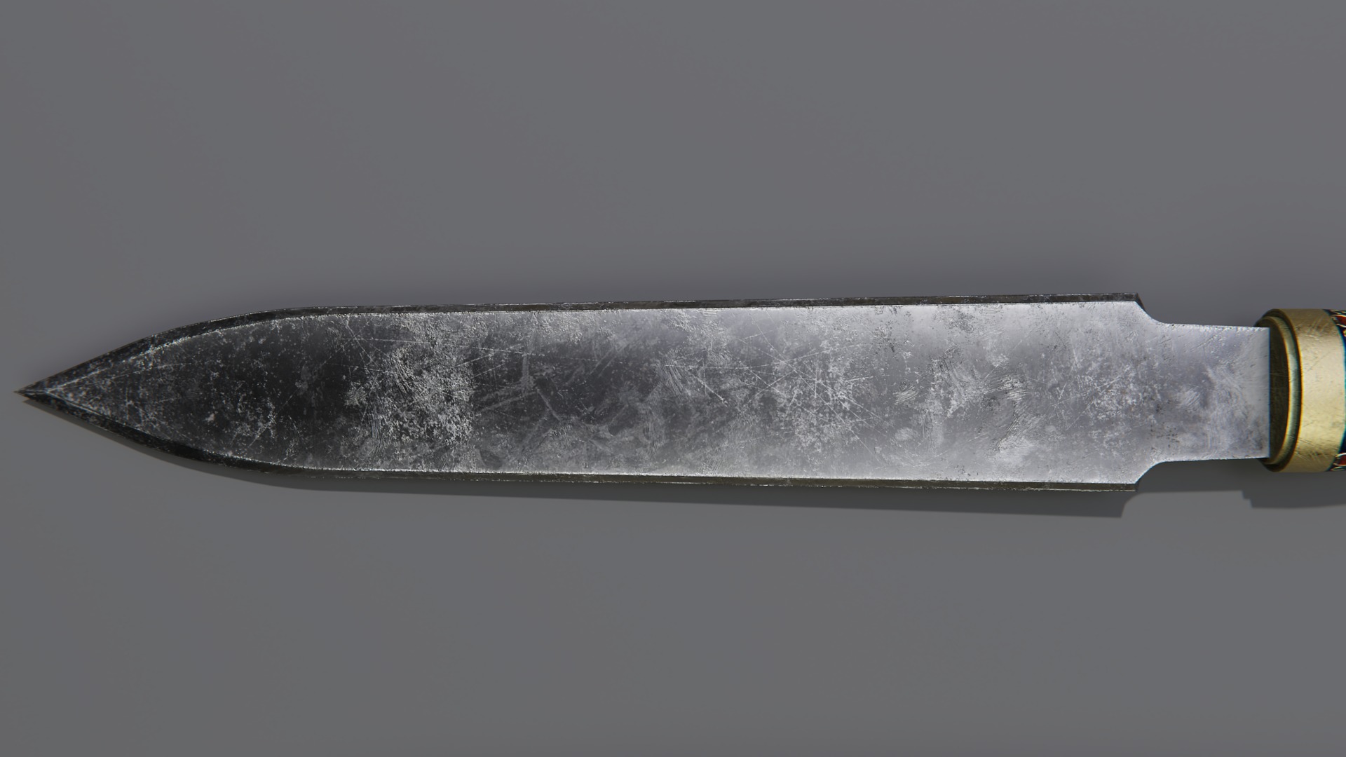 Tutankhamun Daggers Low-poly 3D model_6