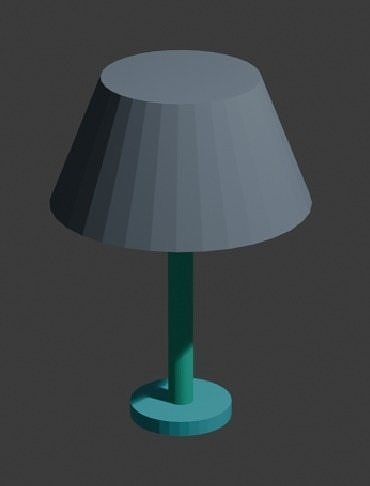 VHS Lamp Free 3D model