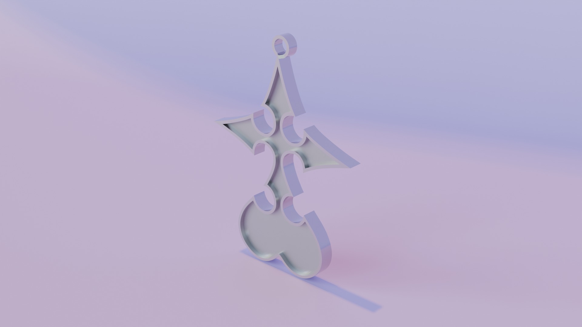 Kingdom Hearts - Nobody Symbol Free 3D print model_1
