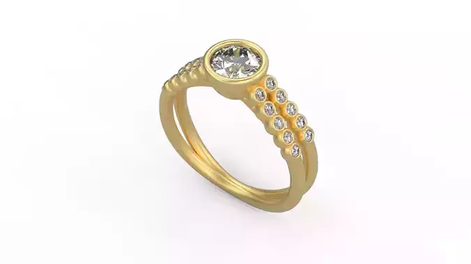 Woman Solitaire 1037