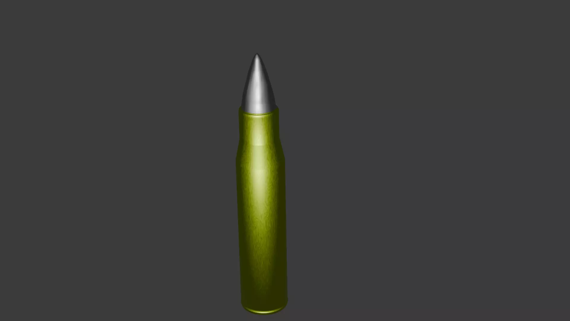 bullet cartridge and case  3D print model_0