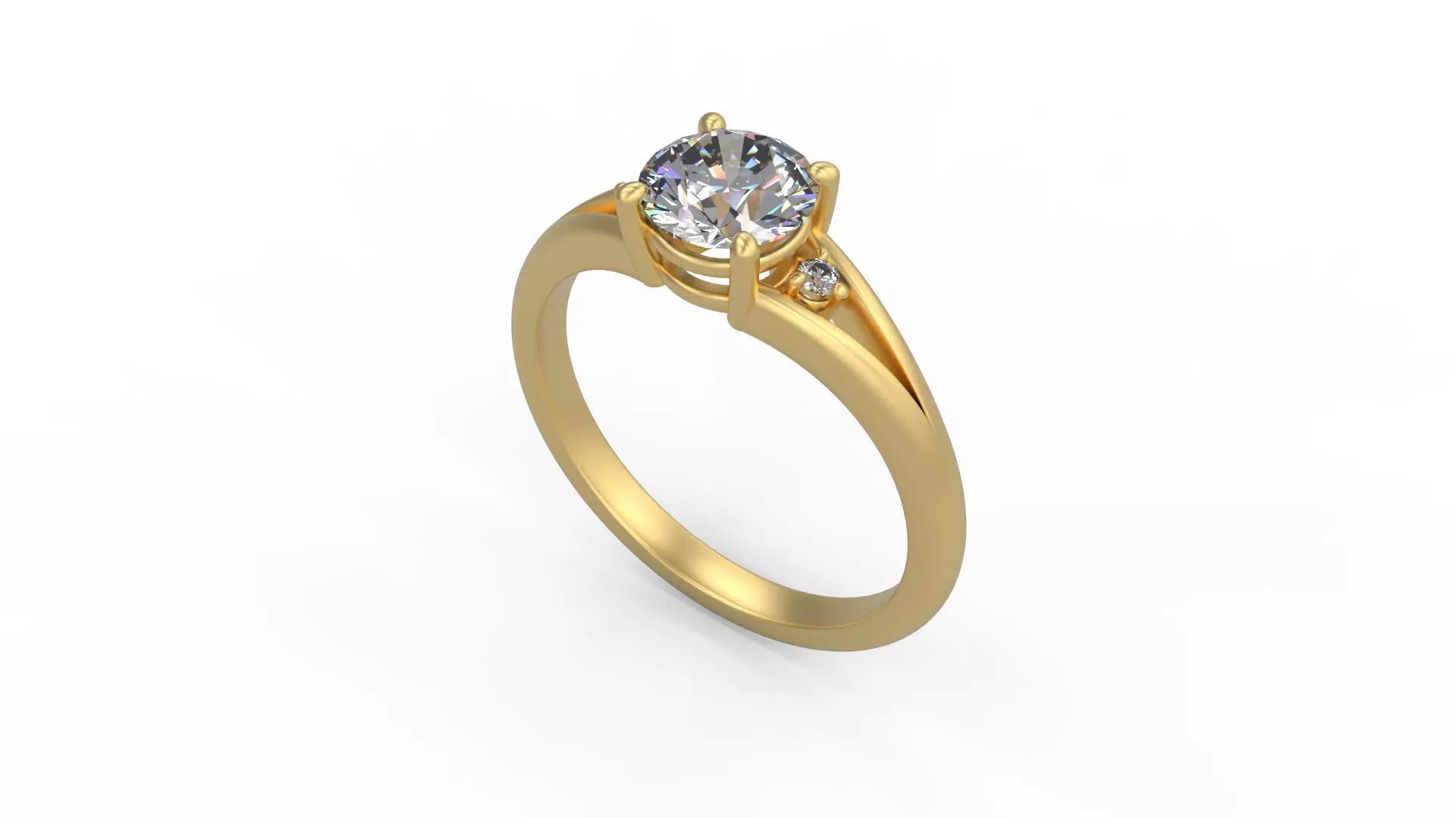 Woman Solitaire 1054 3D print model