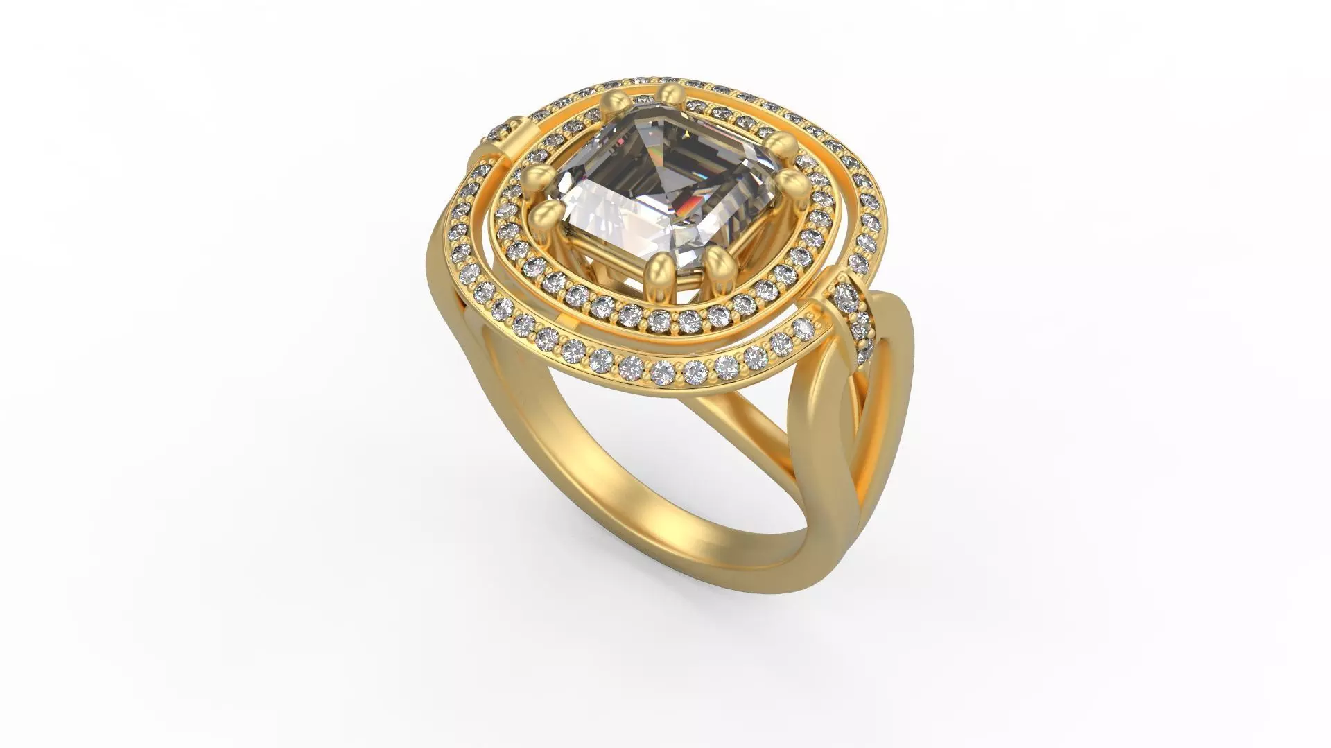 Woman Solitaire 1072 3D print model