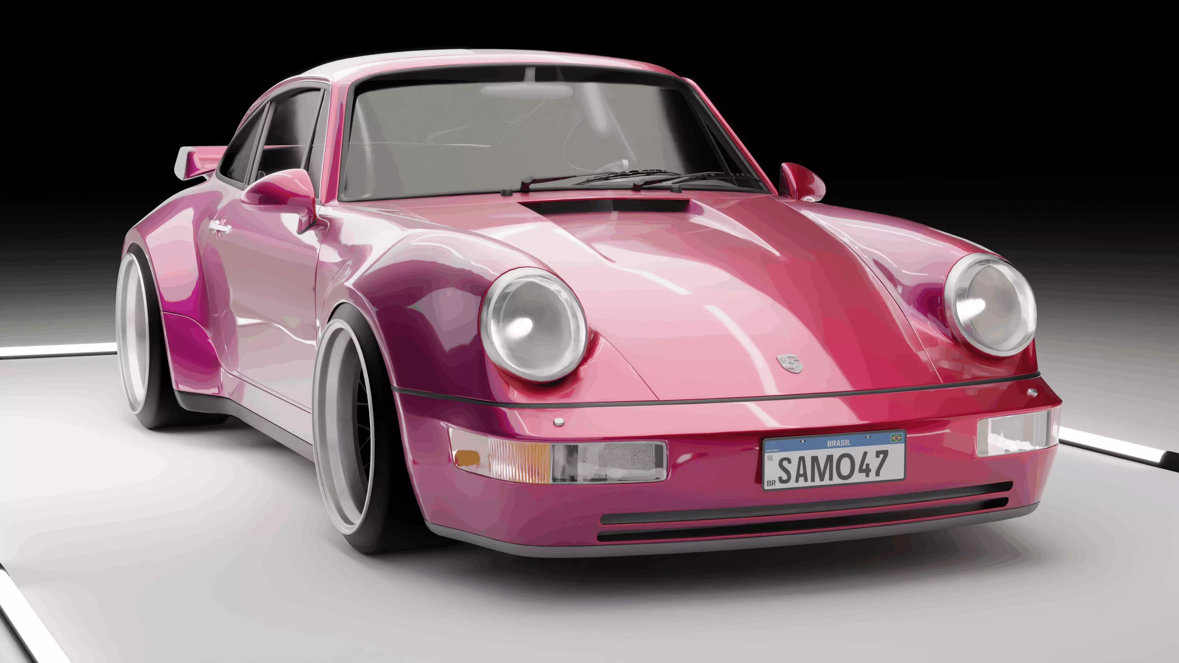 Porsche 964 3D model
