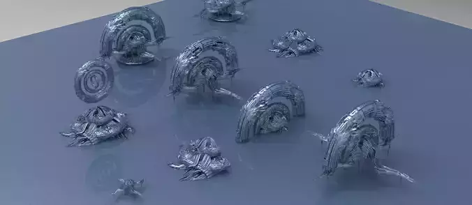 Genma tech base temple exterior kitbash