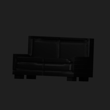 Spiral Stairs Sofa Table 3D Pack Modern Home  Low-poly 3D model_1