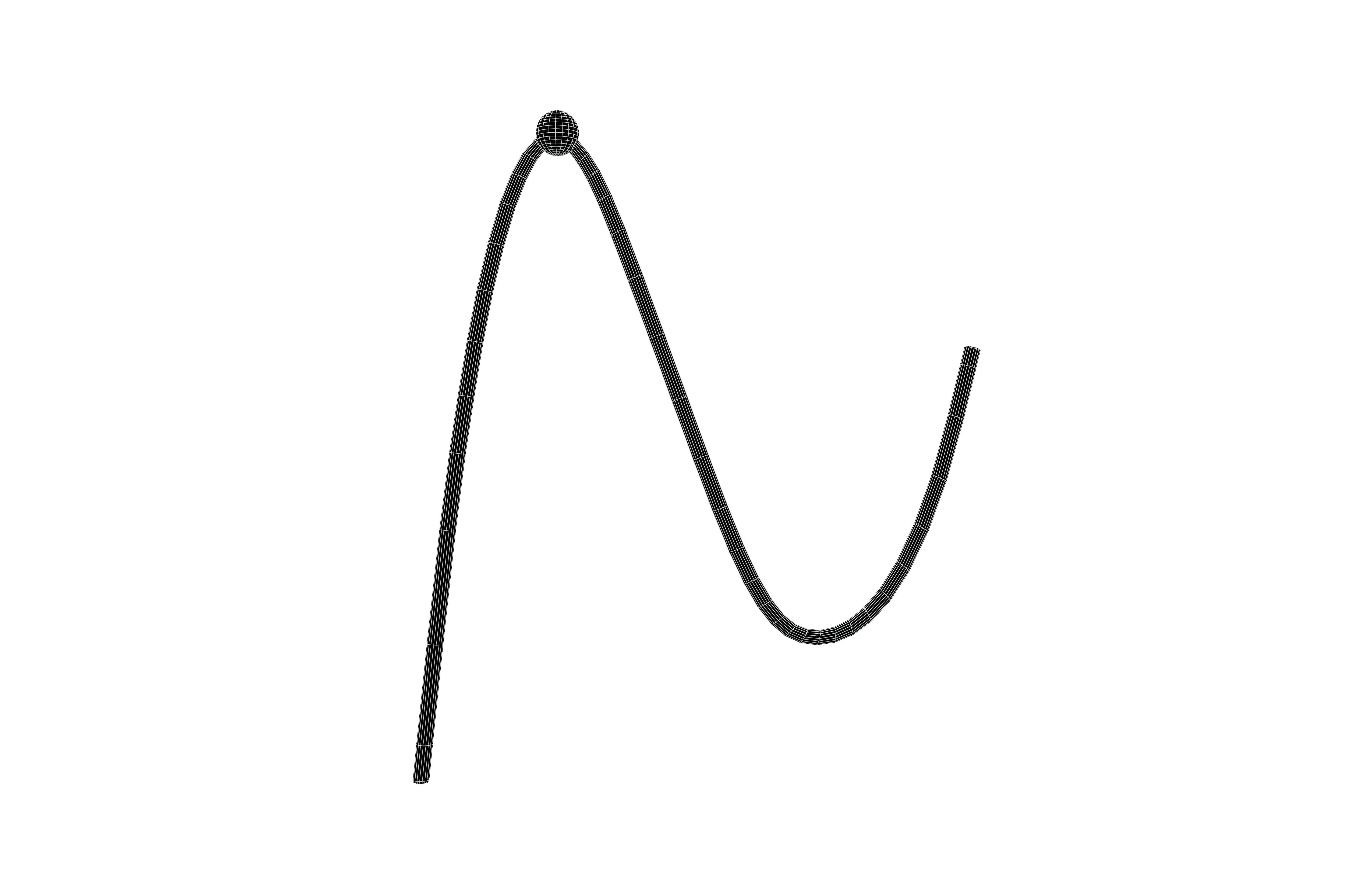 Critical Point Symbol v1 002 Low-poly 3D model_7