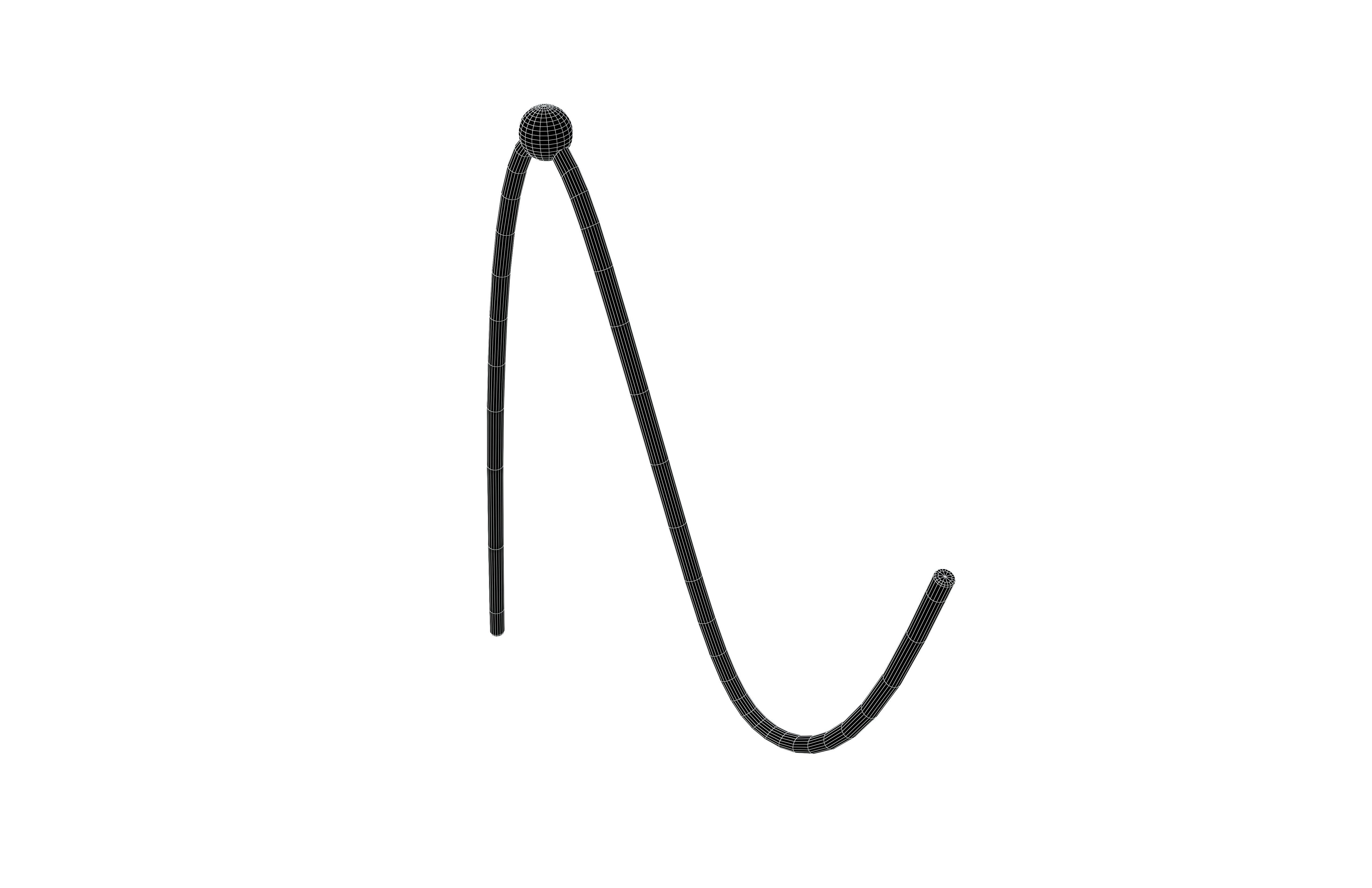 Critical Point Symbol v1 002 Low-poly 3D model_5