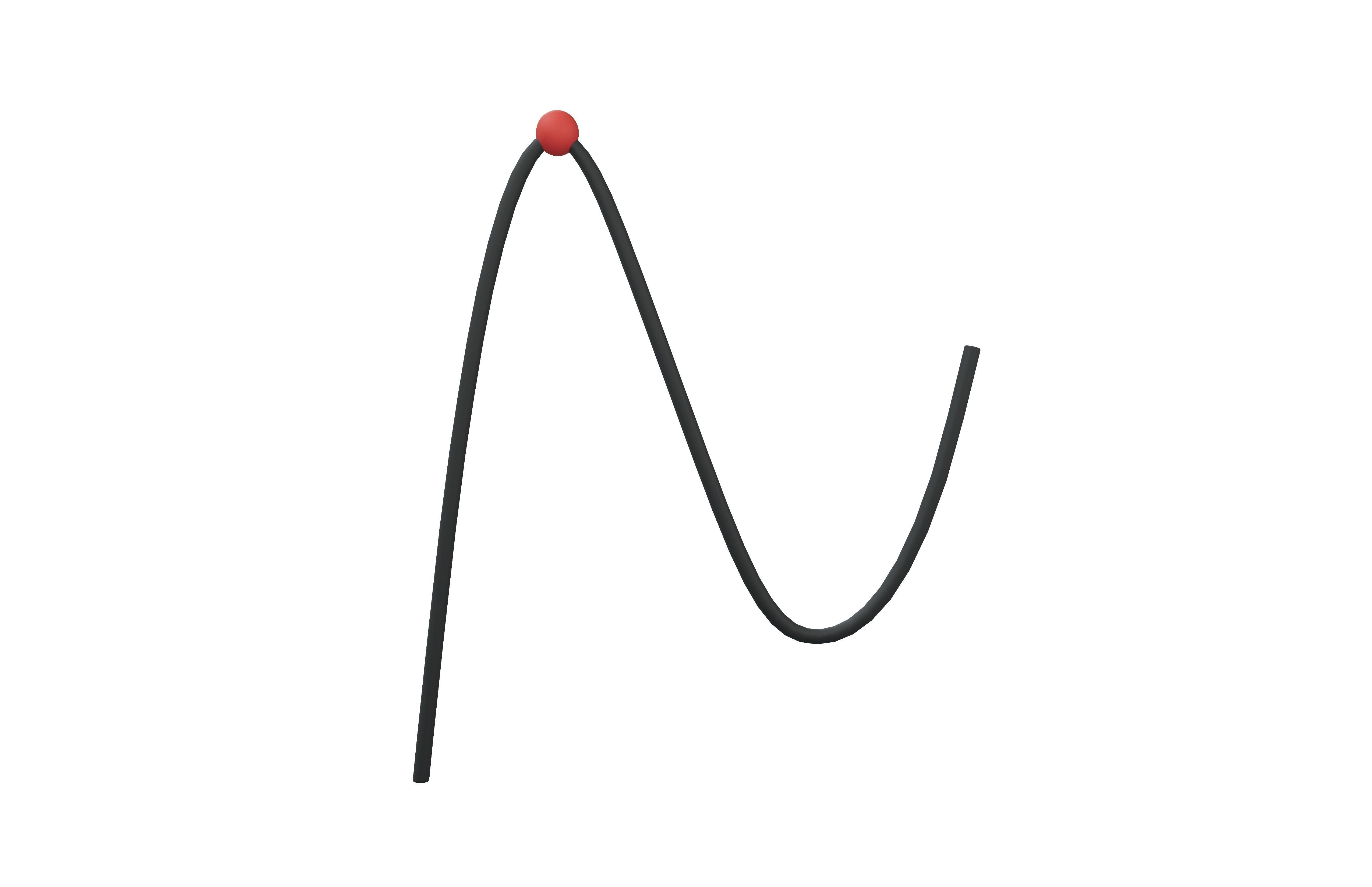 Critical Point Symbol v1 002 Low-poly 3D model_1