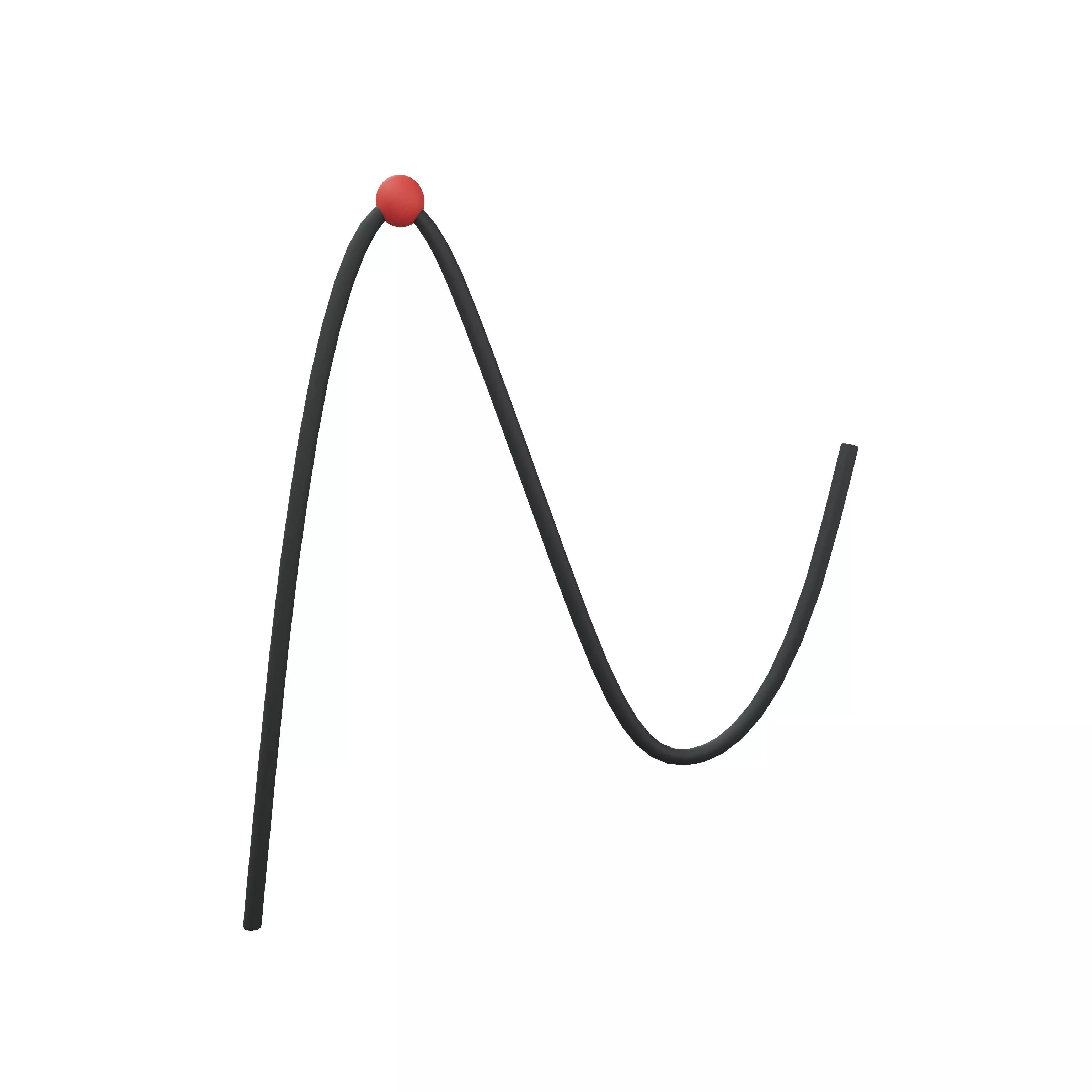 Critical Point Symbol v1 002 Low-poly 3D model_0