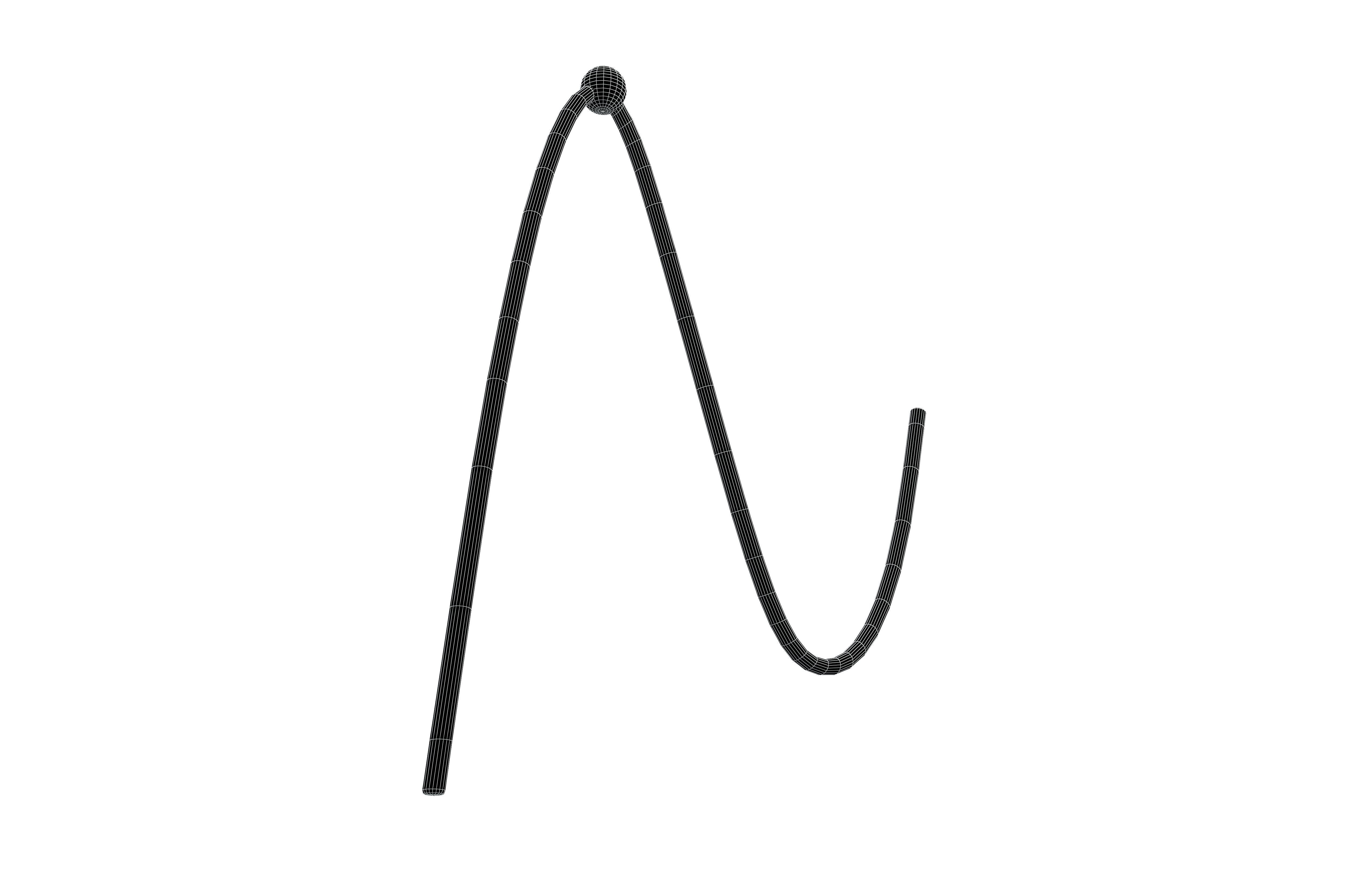 Critical Point Symbol v1 002 Low-poly 3D model_6