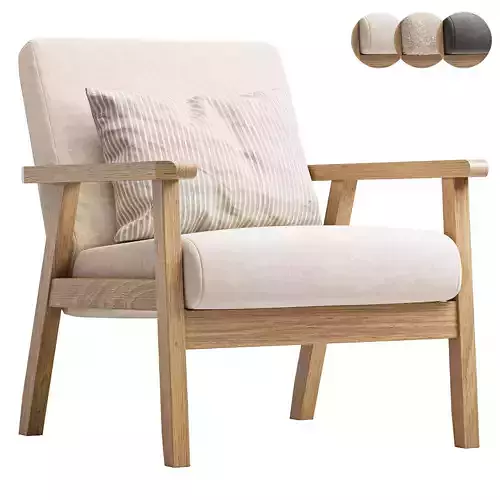 Isak Armchair 3D model