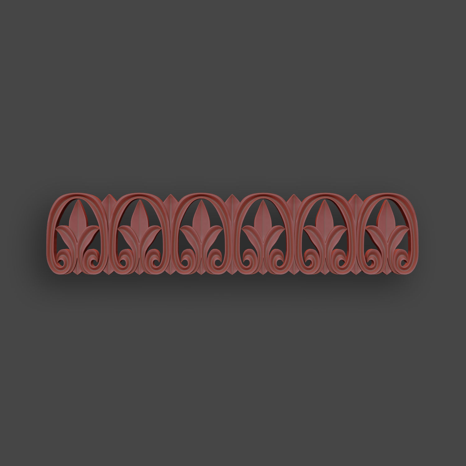 5 Borders Ornamental Pack 5 3D model_14