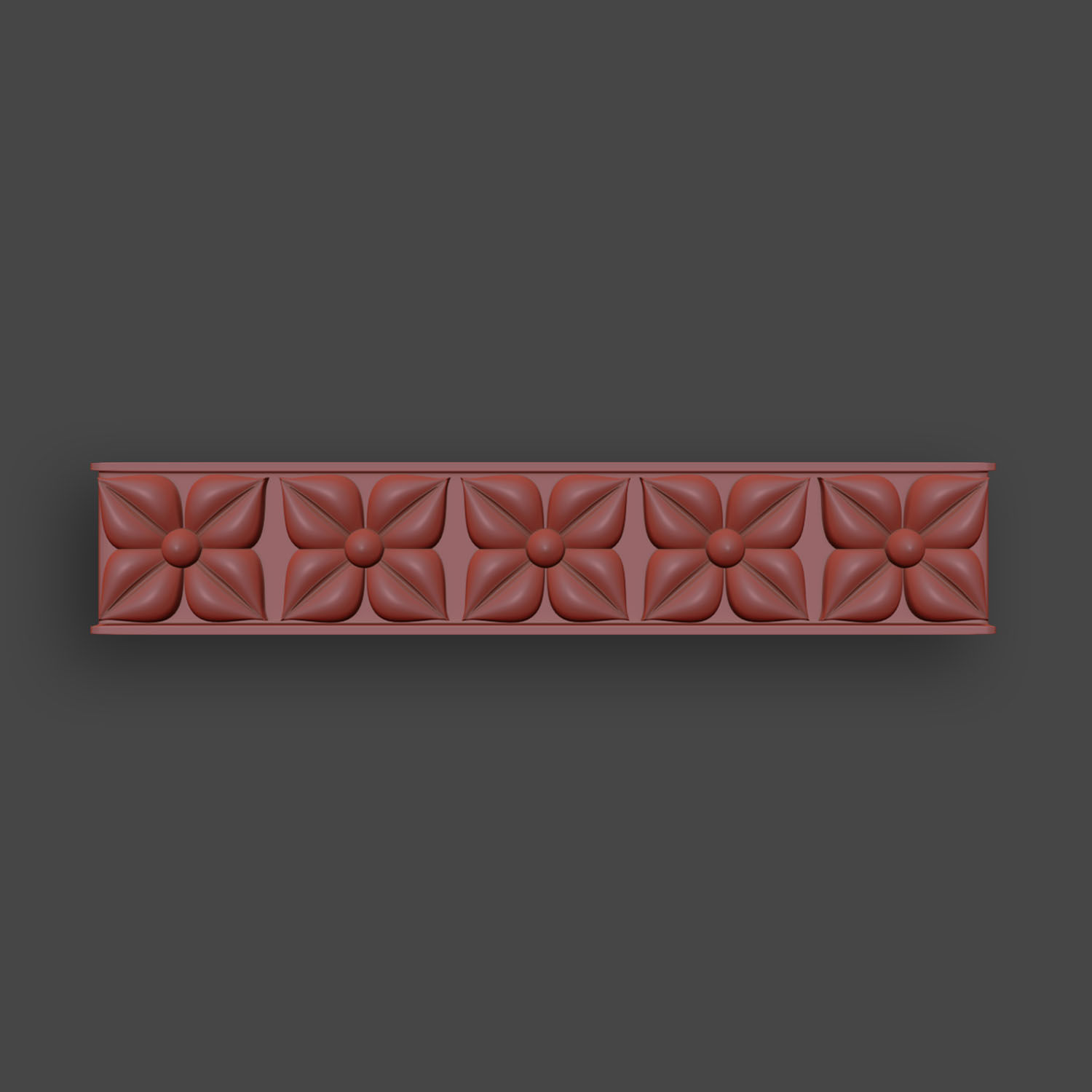 5 Borders Ornamental Pack 5 3D model_15
