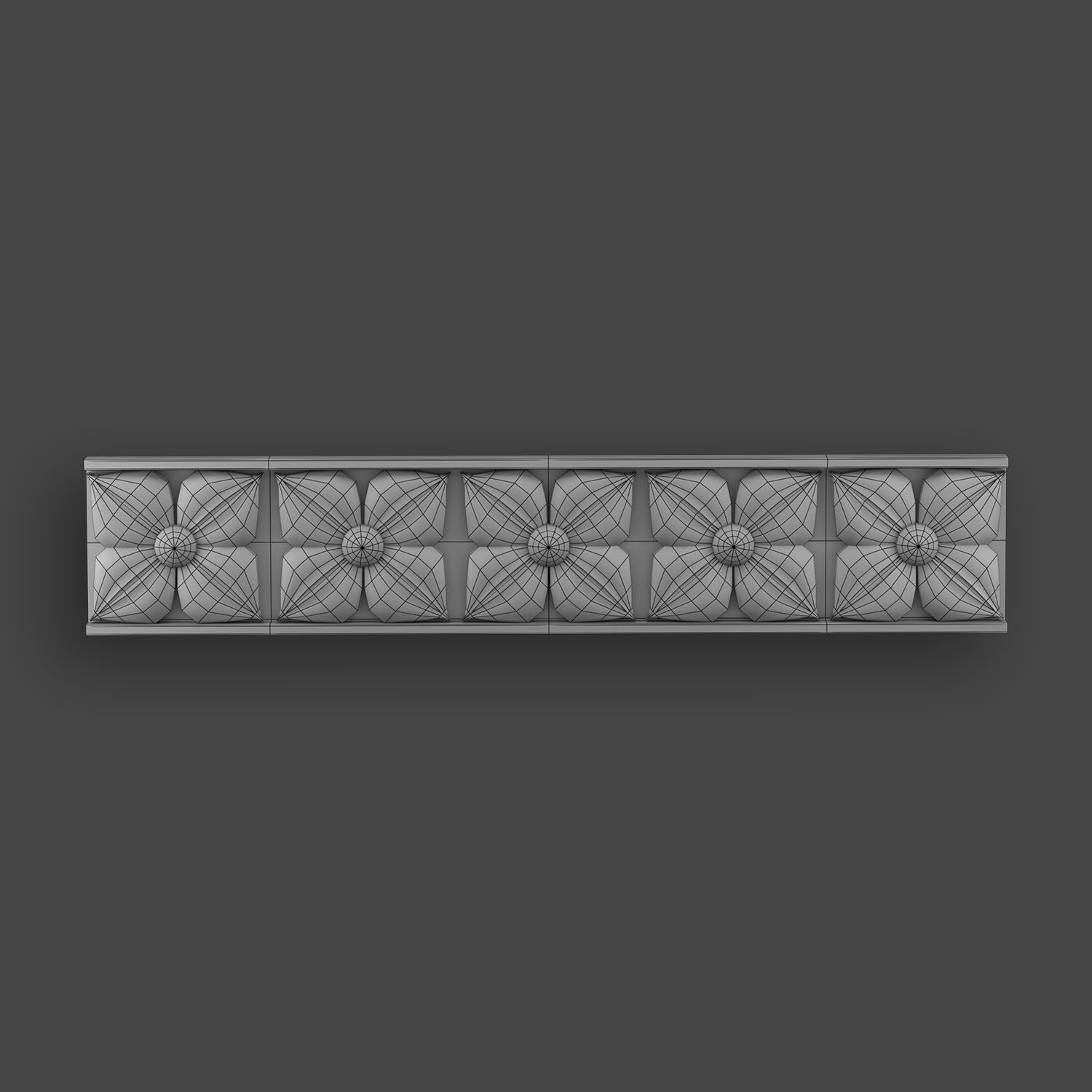 5 Borders Ornamental Pack 5 3D model_21