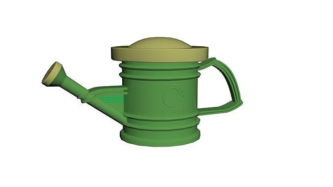 water can Free low-poly 3D model