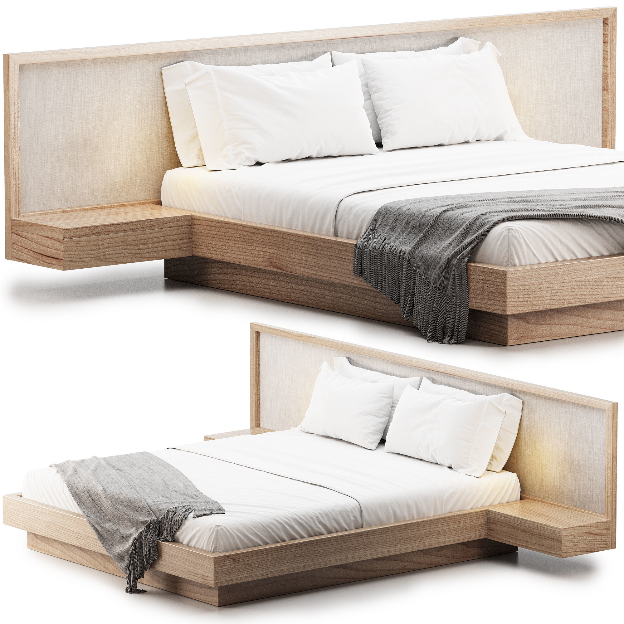 Bed Samba 2 3D model_0