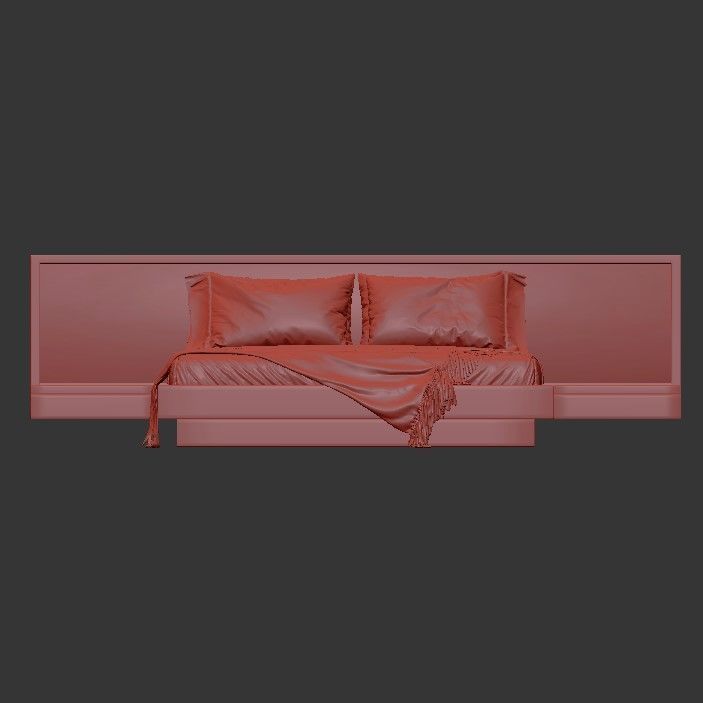 Bed Samba 2 3D model_5
