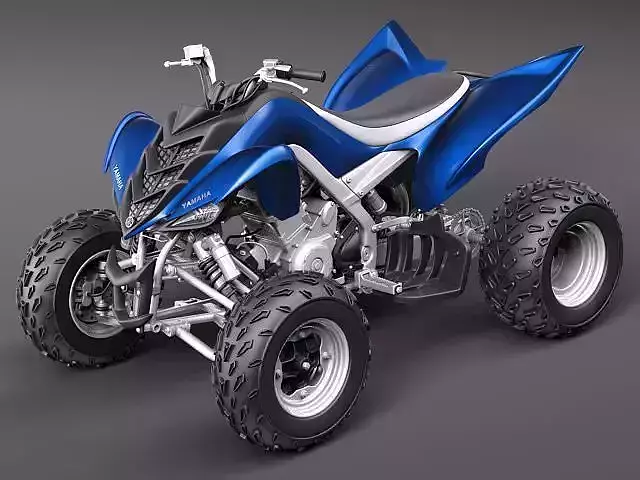 Yamaha Raptor QUAD 3D model