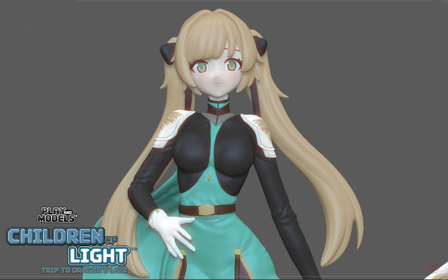 BELLA 3D MODEL FROM CHILDREN OF LIGHT - TRIP TO DRAGONS LAIR Free 3D print model_3