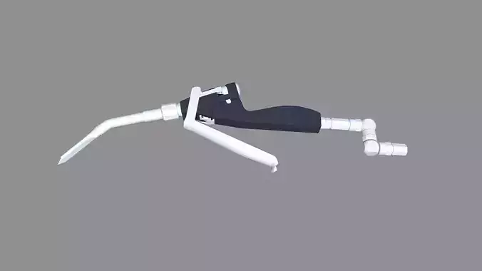 Air Gun Welding Gun Low-poly 3D model