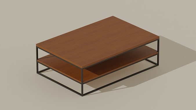 Coffee Table 4 3D model