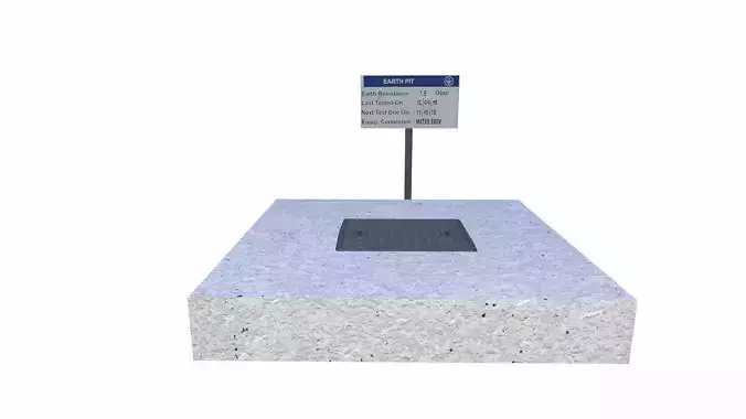 Earth Pit Low-poly 3D model